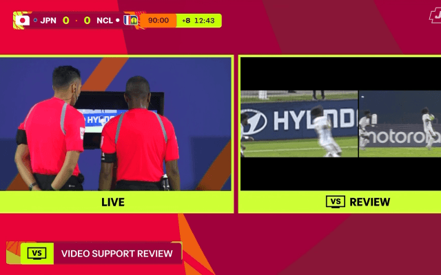 「ハンドに見えるけど…」U-17日本代表、“疑惑の判定”に泣く「アングルが悪い」映像確認リクエストからまさかの結末