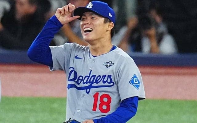 山本由伸の感情が爆発…WS制覇直後、球団カメラマンが捉えた瞬間「泣いたっていいんだ」