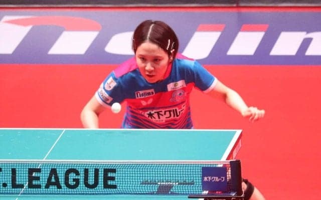 平野美宇、2戦連続VM勝利の主将がカットマン撃破を振り返る　史上2人目の快挙達成も「100勝を目指したい」【Tリーグ】