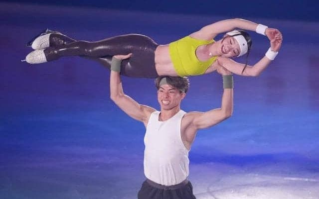 筋トレにマイケル・ジャクソン　多彩な演技見せたエキシビション