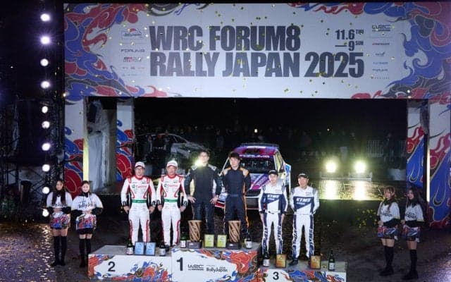 ラリージャパン、APRCは新井大輝がチャンピオンに