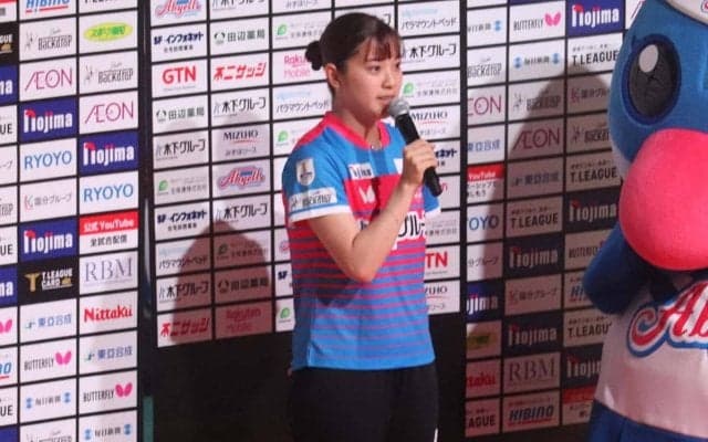 23歳・長﨑美柚が放つ“潤滑油”としての存在感　「60-60」達成のサウスポーが見据える高み「一つずつ階段を登っていく」【Tリーグ】