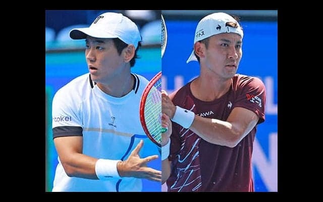  西岡良仁と島袋将、錦織圭を抜く 