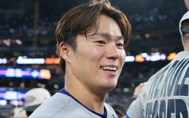 “デカすぎる”山本由伸に騒然「これ以上クールなものは」　LA歓喜の逸品「最高だ」