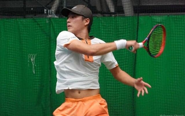 17歳 田畑遼は予選決勝で悔しい逆転負け「もっと強気にいくべきだった」[兵庫ノアチャレンジャー]