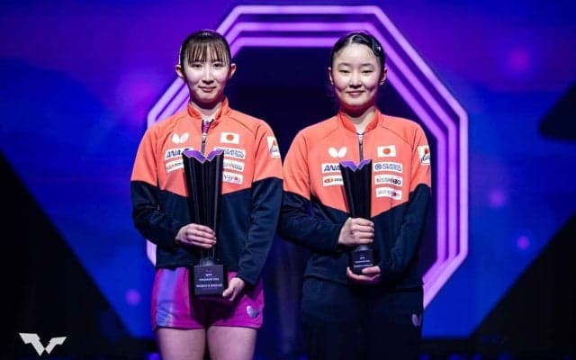 早田ひな、“チャンピオンズ初優勝”で10位に浮上　準Vの張本美和が6位、4強の伊藤美誠が8位にランクアップ｜卓球女子世界ランキング（2025年第46週）