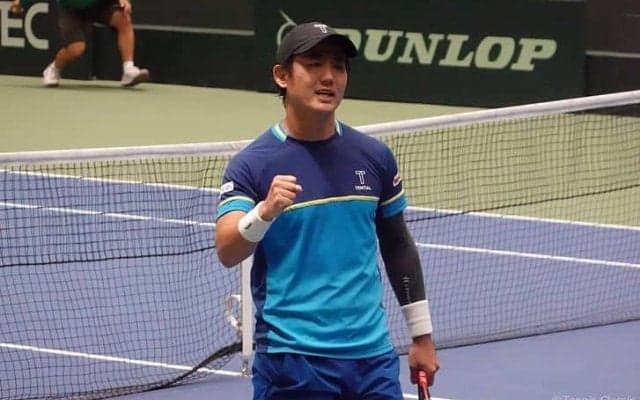 西岡良仁 連戦で疲労困憊も逆転勝ちで初戦突破！全豪本戦出場の可能性が「踏ん張れたポイント」[兵庫ノアチャレンジャー]