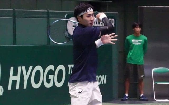 綿貫陽介 ストレート勝ちで準々決勝進出。過去2度Vした好相性の大会に「負けるというのが浮かばない」[兵庫ノアチャレンジャー]