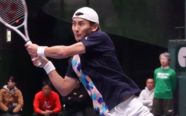 島袋将 好調維持して磯村志を破り初戦突破。連戦の疲労を言い訳にせず「気合いを入れながら戦いきれた」 [兵庫ノアチャレンジャー]