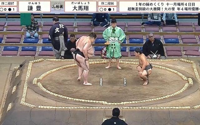 これは衝撃！ 17歳小兵、“141キロ”差の超巨漢を一気「いい攻め」「やるやん」驚きの声