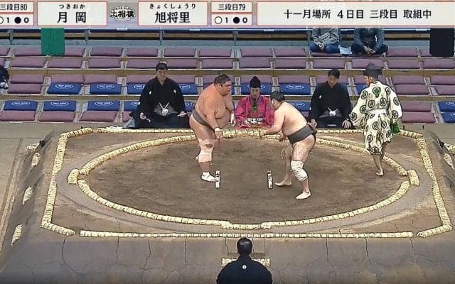 「かかってこいよ」“バチバチ”の無差別級対決で衝撃結末「気合入ってる」「心掴む相撲」