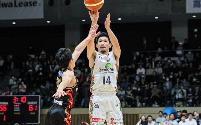 琉球ゴールデンキングスの岸本隆一が史上4人目の快挙…3P1000本成功「一つひとつ積み重ねた結果」