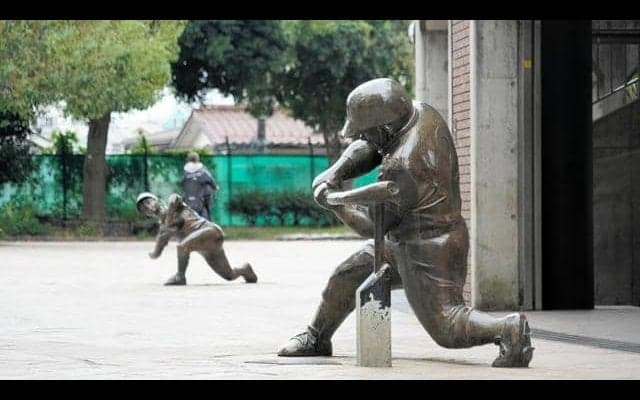 作品に登場しないのにドカベンスタジアムの謎　きっかけは一枚の絵