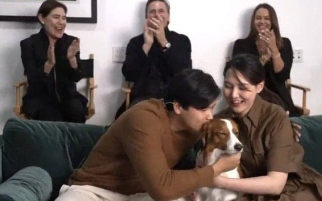 「可愛すぎる」大谷と真美子夫人が“お揃いコーデ”　気付いたファン指摘「デコピンと一緒だ」