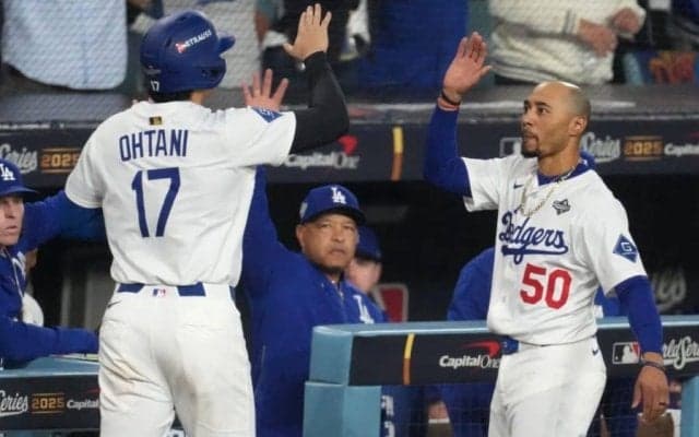 ベッツが称えた大谷翔平の難しい“役割”「ずっと座っている」　受賞ラッシュに漏らした本音