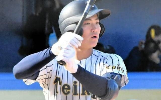 1年生4番帝京・目代「見合った活躍を」　菰田との対戦で増した自覚