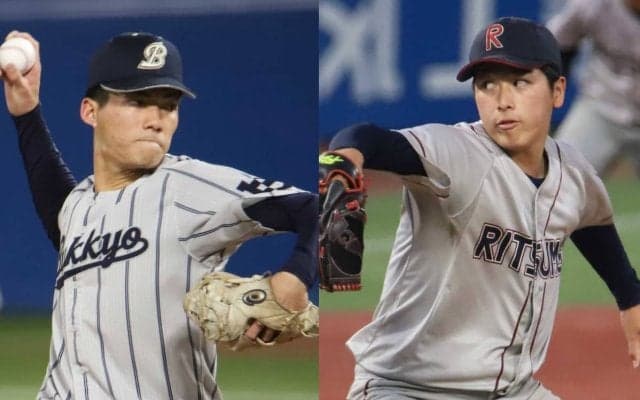 立命館大・有馬が10者連続Kの大会新記録！広島5位・佛教大の赤木が6回無失点で初戦突破【25年明治神宮大会】