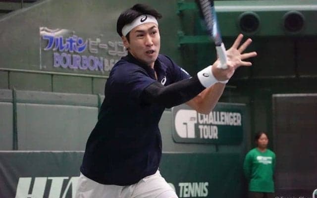 綿貫陽介 3年ぶり4度目のベスト4！準決勝で第1シードと激突「のびのびプレーしたい」[兵庫ノアチャレンジャー]