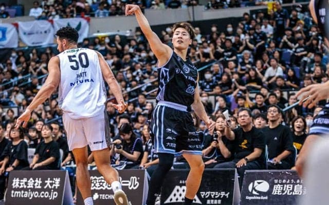 B2鹿児島の多田武史が全治未定の右肩負傷…今季加入し10.1得点も8日の山形戦でアクシデント