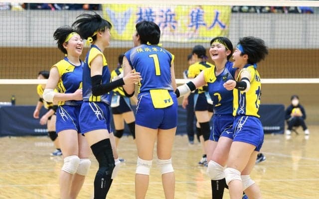 神奈川大会　男子は慶応義塾、東海大相模、女子は横浜隼人、三浦学苑が全国切符／春高バレー