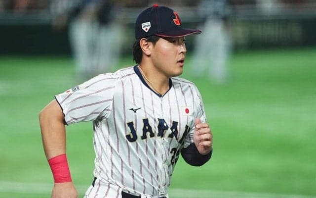 岡本出場の韓国戦にMLBスカウト集結　東京Dのバックネット裏ずらり、ヤ軍など熱視線