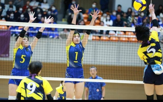 マクアリスターアイリーン心寧「春高ではセンターコートで戦いたい」　横浜隼人が神奈川女子3連覇／春高バレー