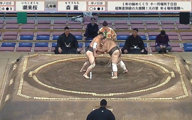 あわせて87歳ベテラン力士対決で“衝撃結末” 「え？」「どうしたんだろう？」愛され力士を襲ったアクシデントに心配の声