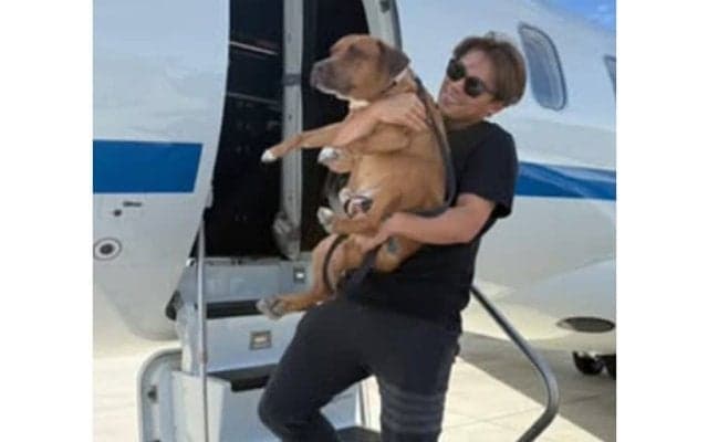 山本由伸、愛犬の名前を“初公開”「カルロス」　SNS更新…「友達はデコピン」