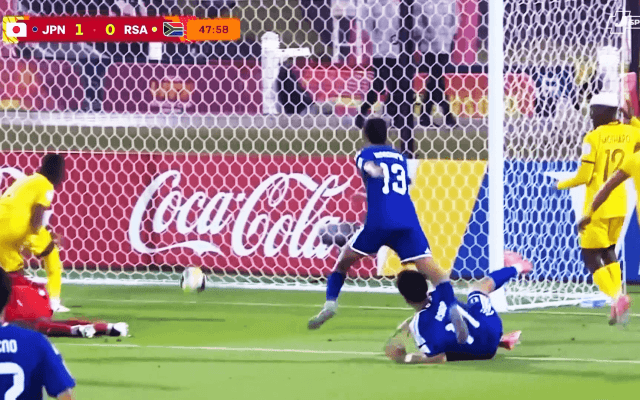 まさかの３度目の正直！U-17日本代表FW、“執念のゴール”が脚光「魂で蹴り込んだ」「よく決め切った」３秒間で３回フィニッシュの一部始終