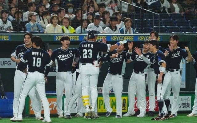 侍J戦の裏で…「韓国チアの顔面が良すぎ」　131万人フォロワー美女、可憐ダンスに騒然