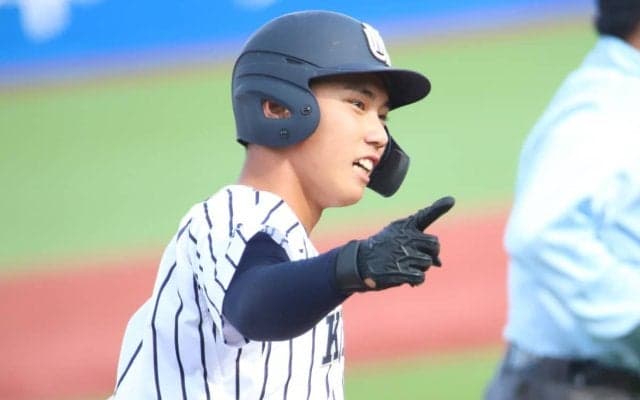 九州国際大付のリードオフマンが放った驚愕の一発に\"本当にモノが違う\"...早くも獲得希望の声も\"ぜひホークスへ\"、\"牟禮欲しすぎる\"