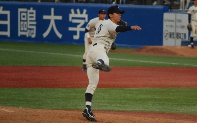 日ハムドラ1の剛腕がタイブレークでまさかの5失点…明治大が初戦敗退【明治神宮大会】