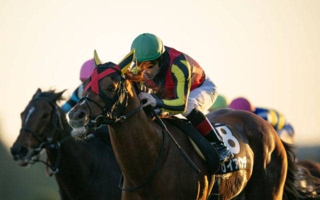 【ドンカスターC 】C.ルメール騎乗 ガイアメンテが人気に応える