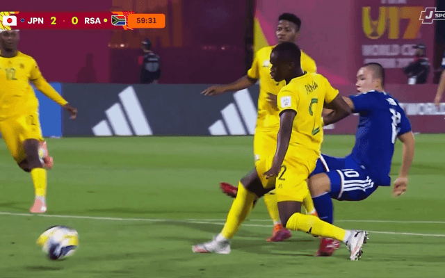 「お前が10番だ！」U-17日本代表エースの“鮮やかゴール” に実況＆ファンが大興奮「鹿島のエンバペ」「トラップめっちゃ上手い」