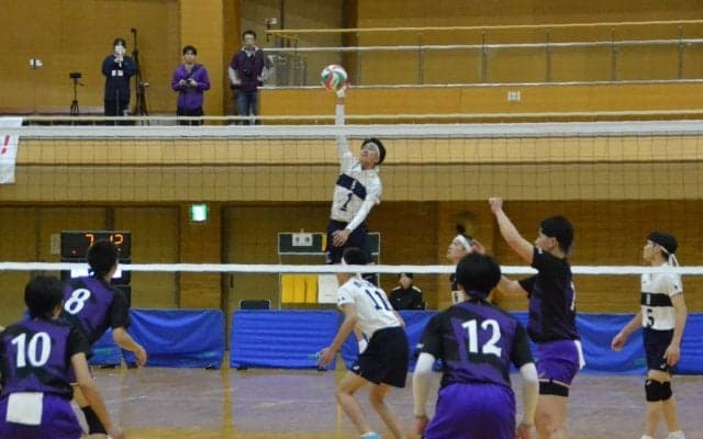 春高バレー奈良県大会　男子は添上、女子は奈良文化がV