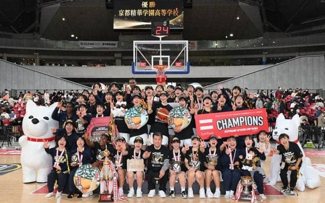 ウインターカップ2025女子の組み合わせ決定…4連覇かかる京都精華学園は1回戦から登場