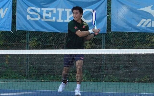 錦織圭 約3か月ぶりの実戦で全日本テニス選手権準Vの市川泰誠と対戦。19年8か月ぶりの国内チャレンジャー大会出場[横浜慶應チャレンジャー]