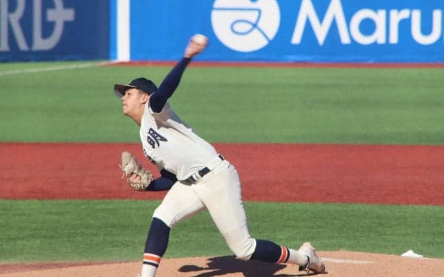 英明プロ注目左腕が準決勝敗退…目指すはセンバツで最速145キロ【明治神宮大会】