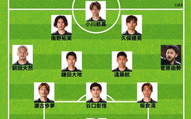 【速報】日本代表、ボリビア戦のスタメン発表！ 鎌田大地、遠藤航、板倉滉らガーナ戦から７人変更 久保建英らは２試合連続