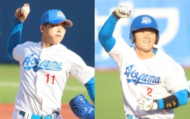 青山学院大が17年ぶりの連覇！中西完封＆渡部が3ラン、「智弁和歌山バッテリー」が躍動【25年明治神宮大会】
