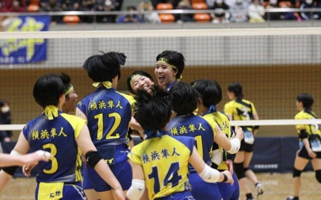 春の高校バレー2026神奈川県予選女子 インターハイベスト8の横浜隼人高が優勝 準優勝の三浦学苑高とともに本戦へ