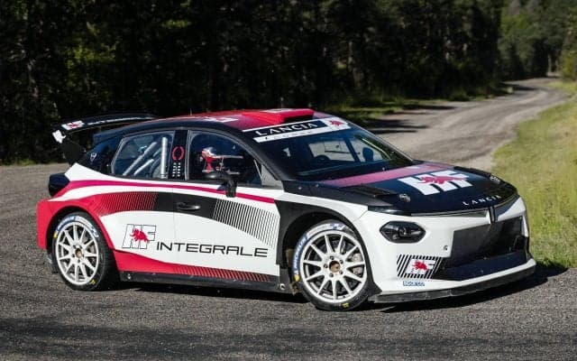 ランチアがイプシロン・ラリー2HFインテグラーレを世界初公開。2026年のWRC2参戦へ