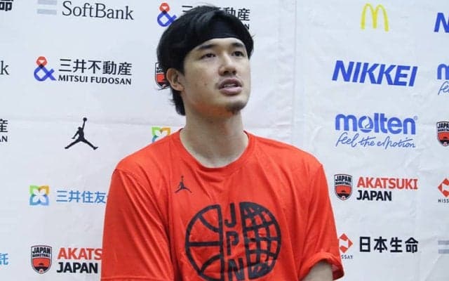 渡邊雄太が日本代表キャプテン就任「緊張感を持ってやれている」W杯予選へ始動