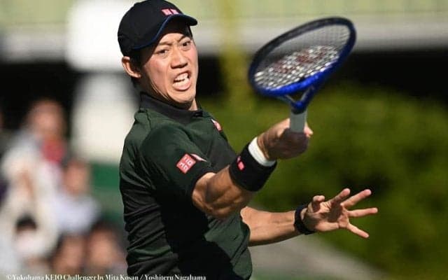 錦織圭 ストレート勝利で準々決勝進出も不満げ「1ミリもうれしくない。内容が伴ってない」[横浜慶應チャレンジャー]