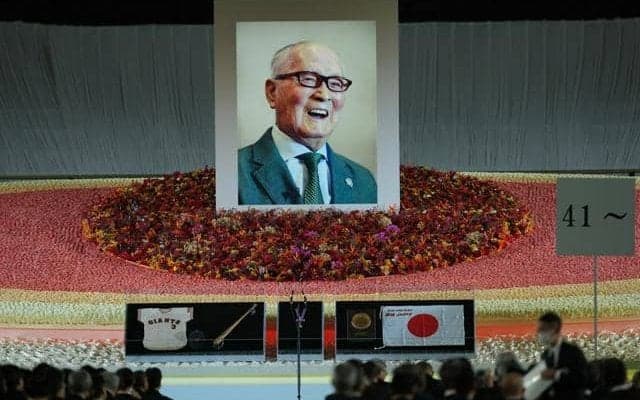 長嶋茂雄さんお別れの会開催　松井秀喜さん「自分の師と言える幸せ」