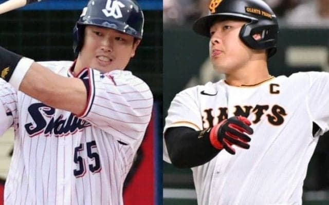高まる和製大砲への関心　村上宗隆と岡本和真を“MLB大物FA級”として公式サイトが紹介「市場における最大のワイルドカードだ」