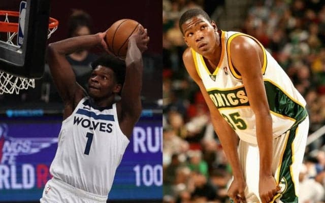 エドワーズとデュラントが思い出を語る…スターが「NBAの洗礼を浴びた瞬間」とは