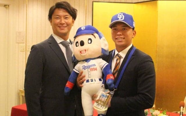 中日育成3位の愛媛MP・三上は「愛」される男！竜のヒットメーカー目標に一軍での活躍誓う