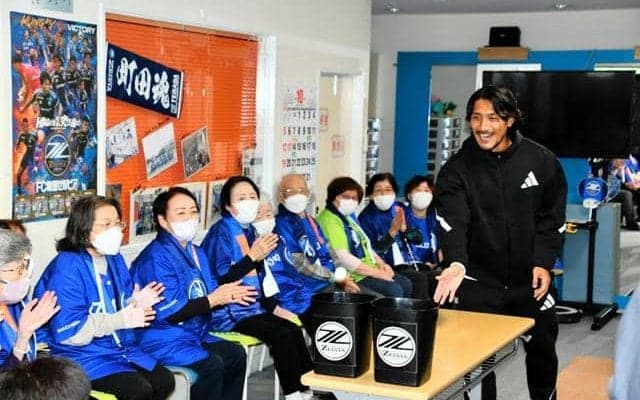 町田ゼルビア初V「生きがい見つけた」選手と交流の高齢者にも力