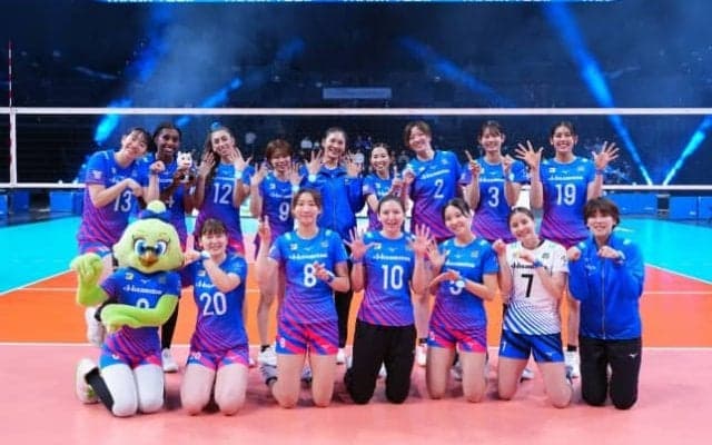 【バレー】SAGA久光が東レ滋賀にストレートで先勝し、10連勝。順位も2位に浮上　SV女子